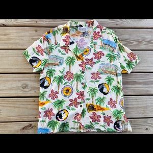 VTG Reyn Spooner FSU Football 1993 Champ Shirt M